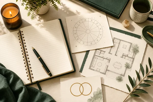 Annual reflection notes for home and relationships