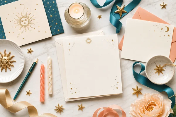 Solar return wishes cards